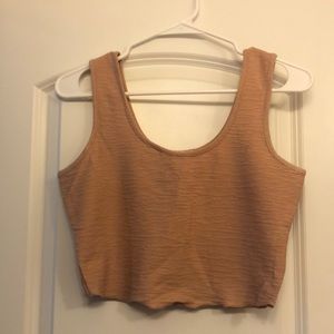 Active USA Peach Crop Top